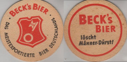 5005135 Bierdeckel Rund - Becks - Beer Mats