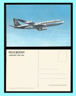 GREECE -GRECE-HELLAS: AIRPLANE BOEING 747-200.B Olympic Airways.  Advertising Postcard - Covers & Documents