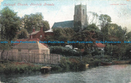 R675210 Norfolk Broads. Belaugh Church. Jarrold Series. No. 1255. 1905 - Monde