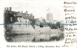 R675224 Kent. Maidstone. All Saints Church And College. Old Palace. 1903 - Monde