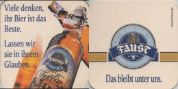 5004047 Bierdeckel Quadratisch - Faust - Beer Mats