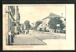 AK Josefstadt / Josefov / Jaromer, Prazske Predmesti, Strassenpartie  - Czech Republic