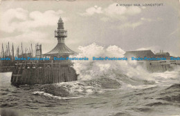 R674745 Lowestoft. A Rough Sea. I. X. L. Series. 1907 - Monde