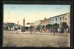 AK Leipnik, Marktplatz  - Tschechische Republik