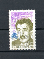 FRANCIA :  90° Anniversario Della Nascita Di MAX HYMANS -  1 Val. USATO   Del   3.03.1990 - Used Stamps