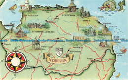 R675323 Norfolk. Map. Photo Precision Limited. Colourmaster International - Monde