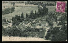 CPA Lavardin, Vue Panoramique Et Pont Sur Le Loir  - Other & Unclassified