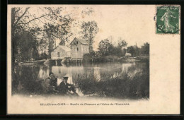 CPA Selles-sur-Cher, Moulin De Closeure Et L`Usine De L`Electricité  - Selles Sur Cher