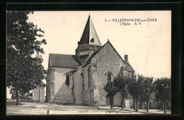 CPA Villefranche-sur-Cher, L'Eglise  - Altri & Non Classificati