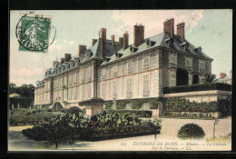 CPA Ménars, Le Chateau, Sur La Terrasse  - Other & Unclassified