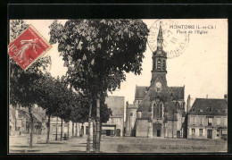 CPA Montoire, Place De L'Eglise  - Other & Unclassified