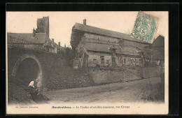CPA Mondoubleau, Le Viaduc Et Vieilles Maisons, Rue Creuse  - Other & Unclassified