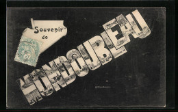 CPA Mondoubleau, Vues Du Lieu In Buchstaben  - Other & Unclassified