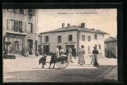 CPA Belmont, Côté De La Place Du Marché  - Autres & Non Classés