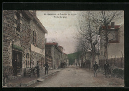 CPA Chavanay, Quartier De Luzin, Route De Lyon  - Autres & Non Classés