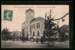CPA Renaison, Mairie, Inaugurée 1909  - Andere & Zonder Classificatie