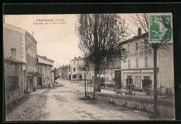 CPA Chavannay, Quartier De La Gare Luzin  - Andere & Zonder Classificatie