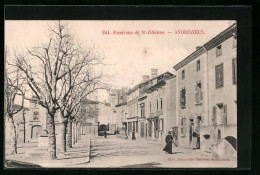 CPA Andrézieux, Une Rue  - Andere & Zonder Classificatie