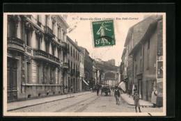 CPA Rive-de-Gier, Rue Sadi-Carnot  - Rive De Gier