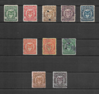 (LOT413) Colombia Revenue Stamps. 1916. Anyon 370 ~ 385. VF LH - Colombie