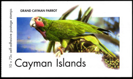 Cayman Islands 2007 75c Cuban Amazon Booklet Unmounted Mint. - Cayman (Isole)