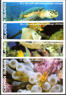 Cayman Islands 2006 Cayman's Aquatic Treasures Booklet Set Unmounted Mint. - Kaaiman Eilanden