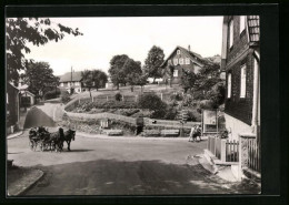 AK Waffenrod /Kr. Hildburghausen /Thür. Wald, Kremserfahrt  - Hildburghausen