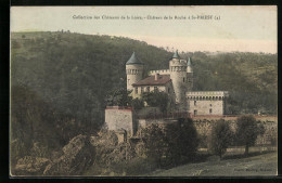 CPA St-Priest, Chateau De La Roche  - Other & Unclassified