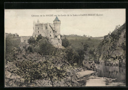 CPA Saint-Priest, Chateau De La Roche  - Other & Unclassified