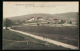 CPA Le Bessat, Vue Générale Cote Ouest, Pic De La Pyramide  - Other & Unclassified