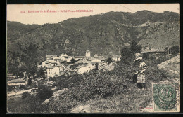 CPA Saint-Paul-en-Cornillon, Vue Générale  - Other & Unclassified