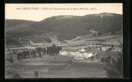 CPA Mont-Pilat, Vallée De Chaumienne Et Le Mont Bote  - Mont Pilat