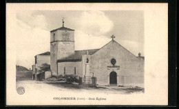 CPA Colombier, Son Église  - Other & Unclassified