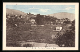 CPA Pélussin, Quartier De Virieu Et Des Croix  - Other & Unclassified