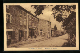 CPA Colombier, Rentrée Du Bourg  - Autres & Non Classés