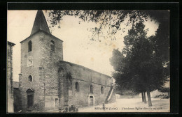 CPA Renaison, L'Ancienne Eglise Démolie En 1908  - Other & Unclassified