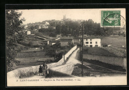 CPA Saint-Galmier, Vue Prise Du Pont De Chambeuf  - Other & Unclassified