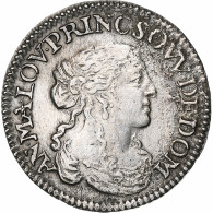 Principauté De Dombes, Anne-Marie-Louise D'Orléans, 1/12 Ecu, 1664, Trévoux - Other & Unclassified