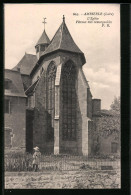 CPA Ambierle, L'Eglise, Vitraux Très Remarquables  - Other & Unclassified