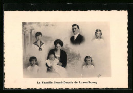 AK La Famille Grand-Ducale De Luxembourg  - Royal Families