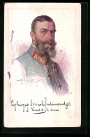 Künstler-AK Erzherzog Joseph Von Österreich In Uniform  - Familles Royales