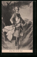 AK Portrait Franz Karl Von Der Leyen  - Familles Royales