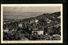 AK Blankenburg / Harz, Schloss-Kaserne Für Erg. Btl. Mit Teufelsmauer Und Hinterland  - Blankenburg