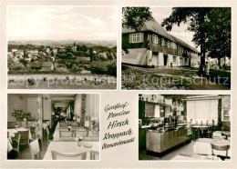 73710979 Kroppach Gasthof Pension Hirsch Gaststube Theke Panorama Kroppach - Sonstige & Ohne Zuordnung