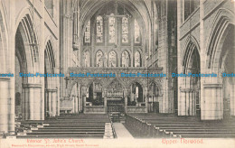 R674837 Upper Norwood. Interior St. John Chapel. Peacock Emporium. 1909 - Monde
