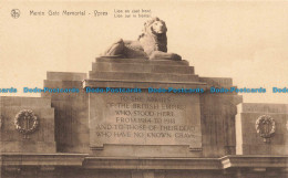 R675327 Ypres. Menin Gate Memorial. Lion On East Front. Nels. Ern. Thill - Monde