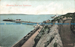 R674842 Mumbles Pier And Lighthouse. Valentines Series. 1907 - Monde