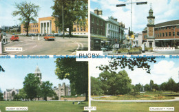 R675329 Ruby. Rugby School. Caldecott Park. Town Hall. A. W. Bourne. Multi View - Monde