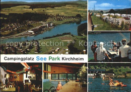 72297386 Kirchheim Hessen Campingplatz See Park Gaststaette Hallenbad Fliegerauf - Andere & Zonder Classificatie