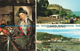 R675335 Llandudno. Welsh National Costume. The Promenade And Great Orme. Multi V - Monde